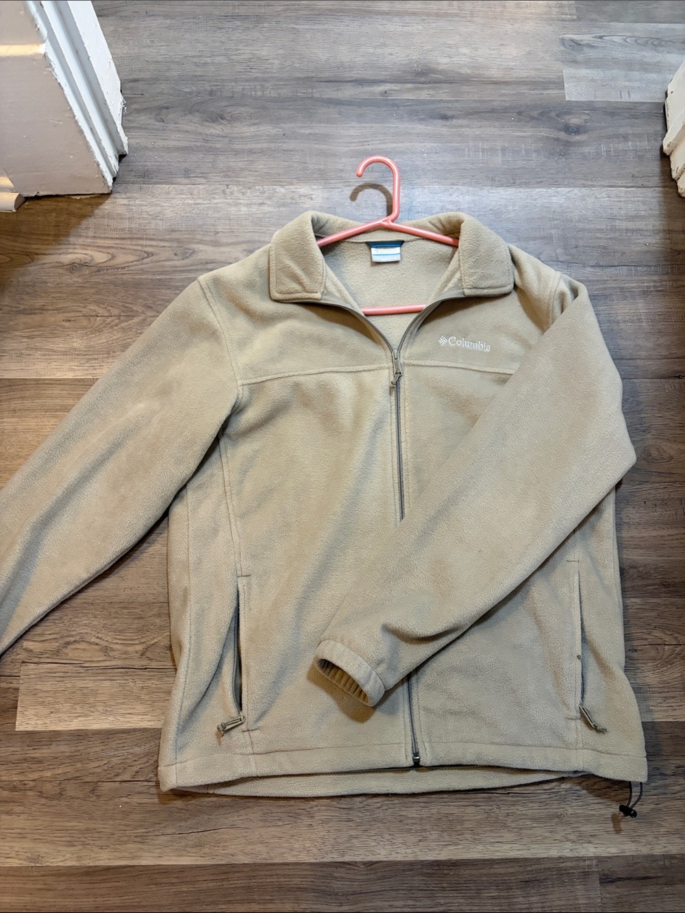 Columbia Beige Steens Mountain Fleece 2.0 Full Zip Jacket Tan Ancient Fossil